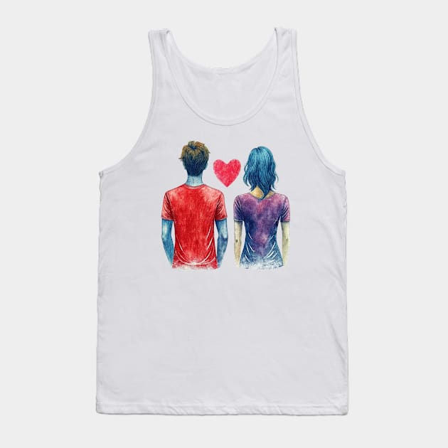 Valentine Tank Top by yasinylcu